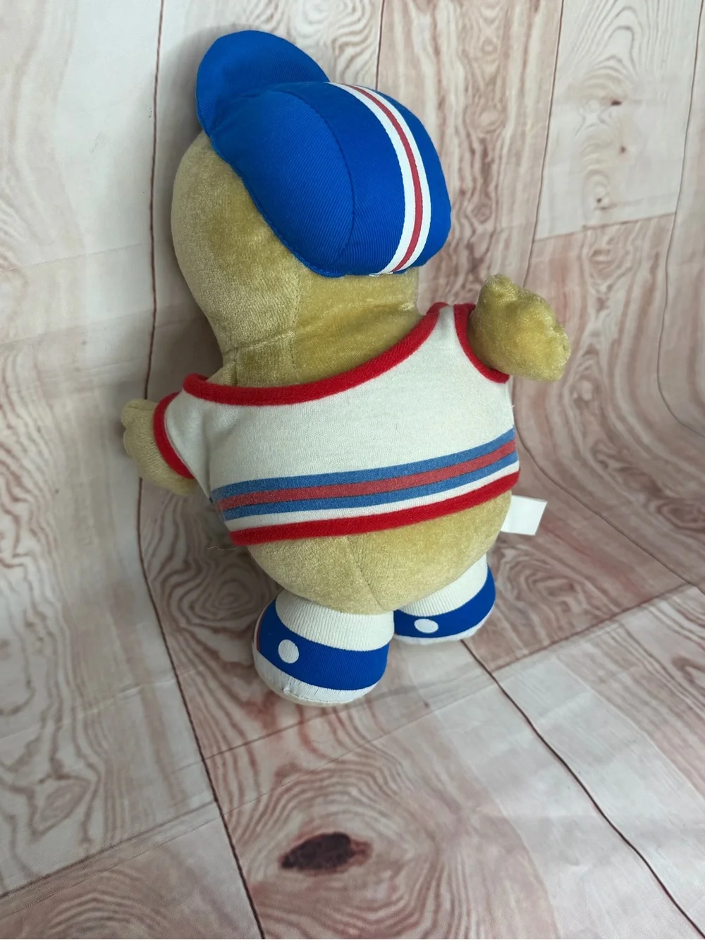Vintage 1985 Avon Somersaults Pals Zappy Peanut #15 Sports Plush Toy